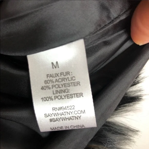 Say What Faux Fur - Picture 4 of 5